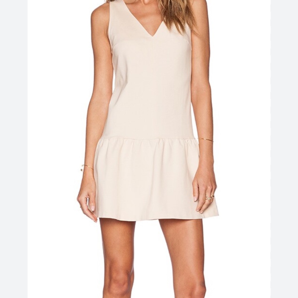 a new day Elegant Cream Sleeveless Dress